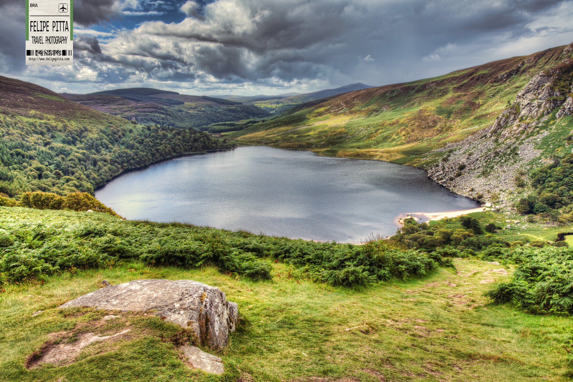 Lough Tay, Wicklow Mountains, Ireland