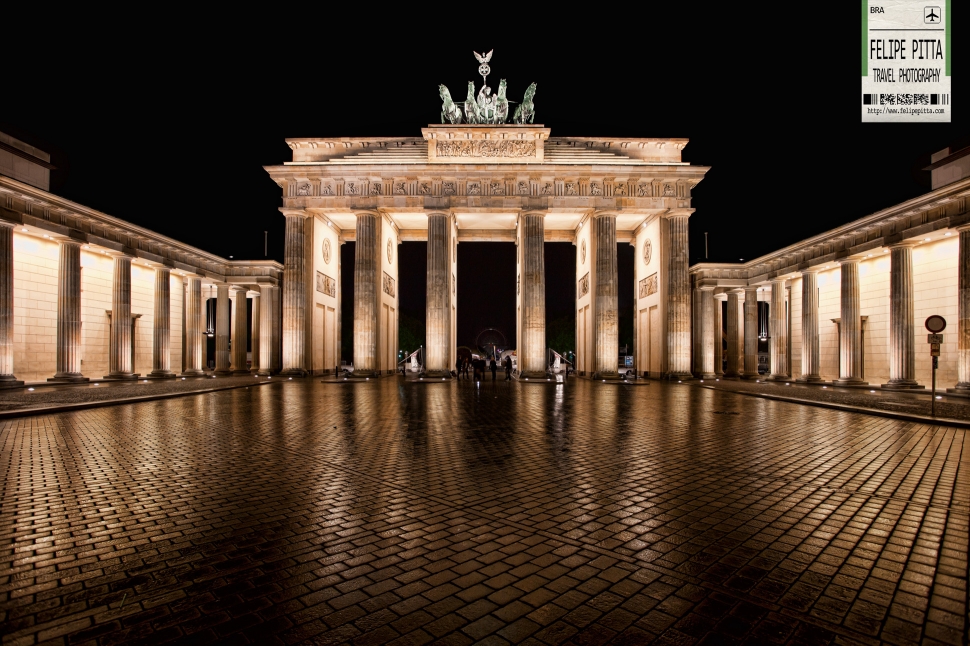 Brandenburg Gate in Berlin Germany