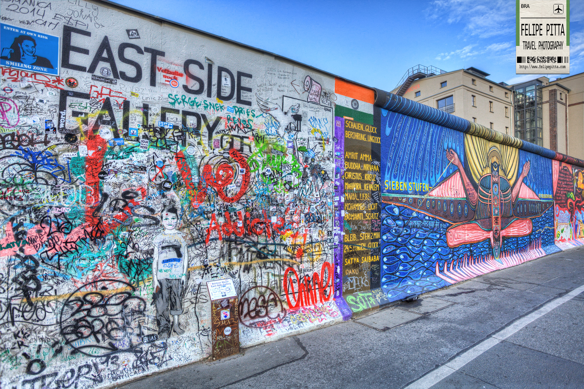 East Side Gallery Berlin Germany