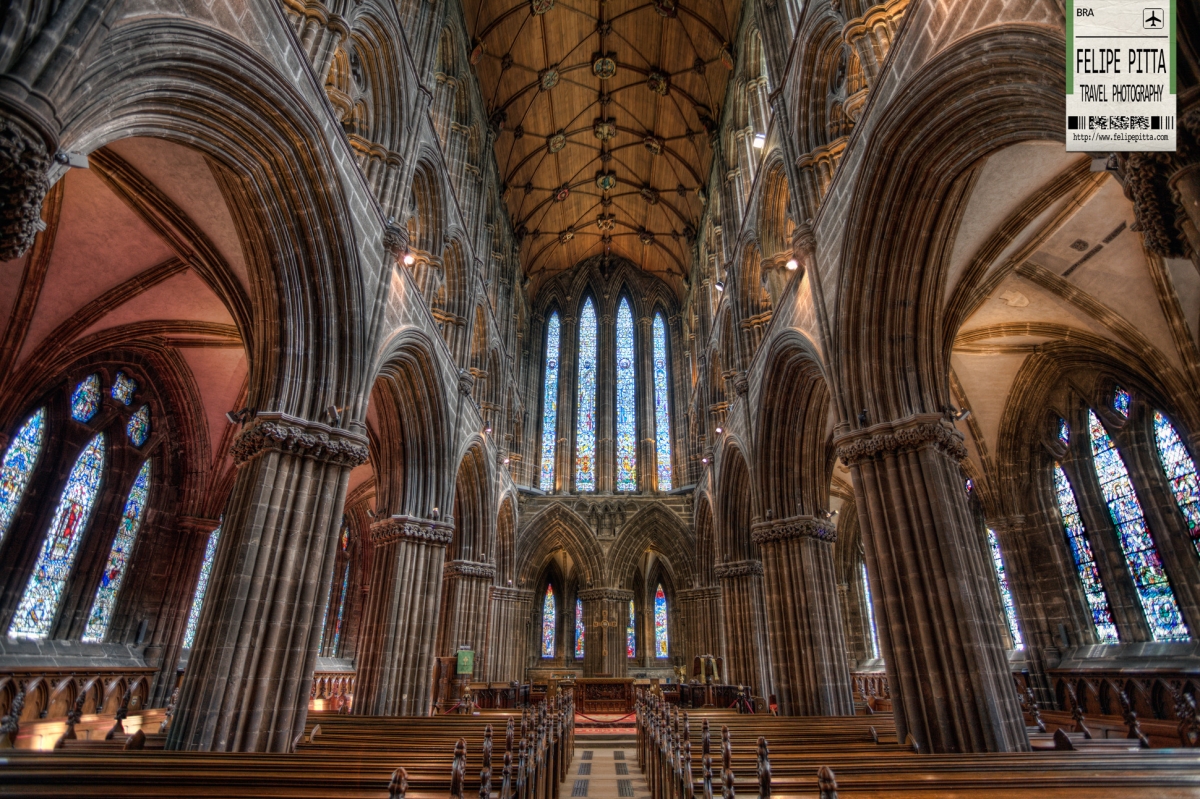 The stunning interior of Glasgow Cathedral in Scotland » Felipe Pitta