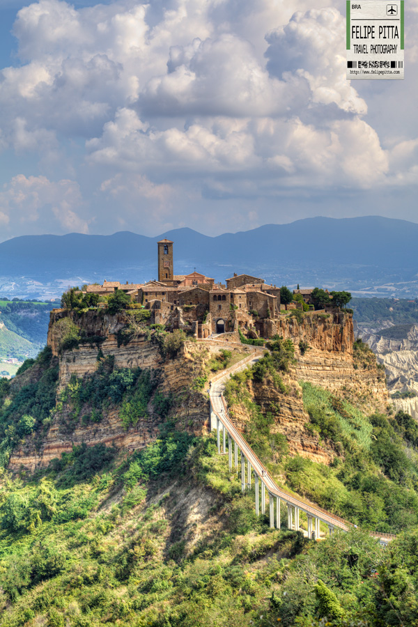 Civita di Bagnoregio Hill Mountain Cliff Italy